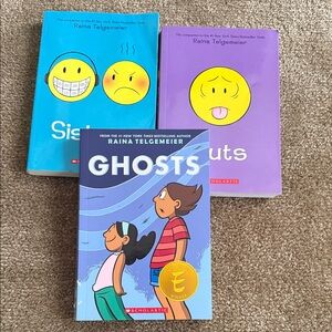 Scholastic Graphic Novel Trio -